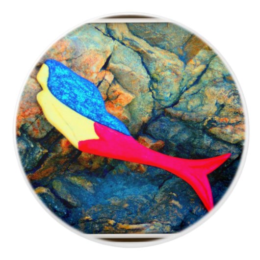 赤尾の人魚 セラミックノブ (正面)