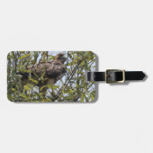 赤尾の鷹の荷札 ラゲッジタグ (正面横)