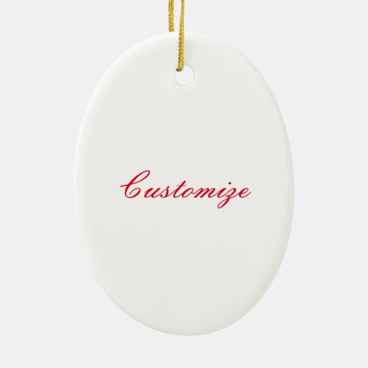 赤尾シレナマーメイド美しい セラミックオーナメント (裏面)