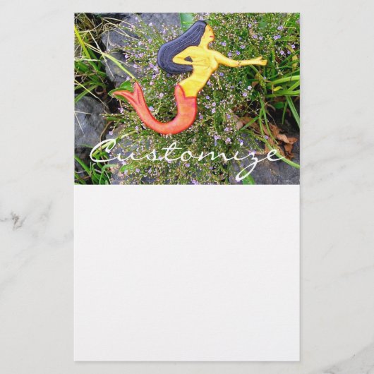 赤尾シレナマーメイド 便箋 (正面)