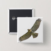 赤尾ソアリングボタン 缶バッジ (正面&裏面)