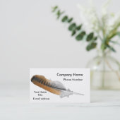 赤尾タカの羽 名刺 (スタンド正面)