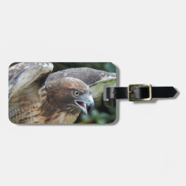 赤尾ホークのラプター写真 ラゲッジタグ