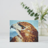 赤尾ホーク織物 ポストカード (スタンド正面)