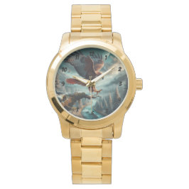 赤尾威厳のあるの鷹の襲来 腕時計