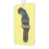 赤尾黒尾尾鳥まんが カーエアーフレッシュナー (左)