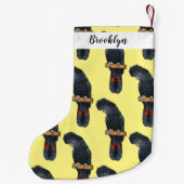 赤尾黒尾尾鳥まんが スモールクリスマスストッキング (裏面)