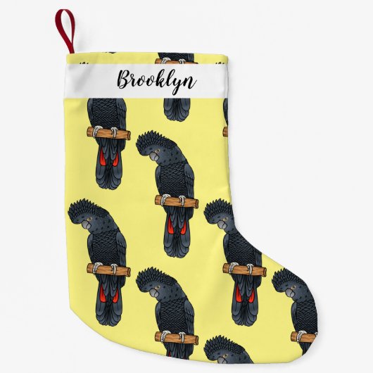 赤尾黒尾尾鳥まんが スモールクリスマスストッキング (正面)