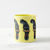 赤尾黒尾尾鳥まんが ツートーンマグカップ (中央)