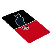 赤屋根のOPUS黒猫 マグネット (右側)
