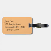 赤岩のシオン・チムンク ラゲッジタグ (裏面横)