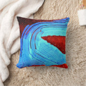 赤岩の青い氷 クッション (ブランケット)