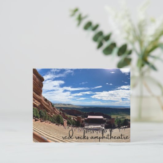 赤岩円形劇場はがき ポストカード (スタンド正面)