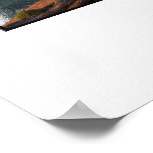 赤岩油彩画 ポスター (角)