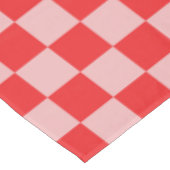 赤市松模様にとピンクのテーブルクロス テーブルクロス (アングル)