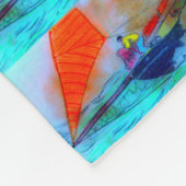 赤帆スクーナーフリースブランケット フリースブランケット (角)