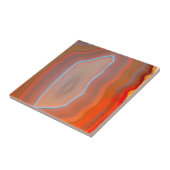 赤帯カラフル切り瑪瑙 タイル (側面)