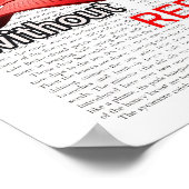 赤帽なしでは憎しみを綴れない ポスター (角)