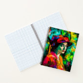 赤帽の女性 ノートブック (内部)