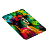 赤帽の女性 マグネット (右側)