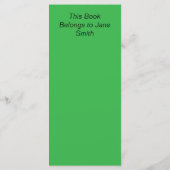 赤帽の女性 メニュー (裏面)