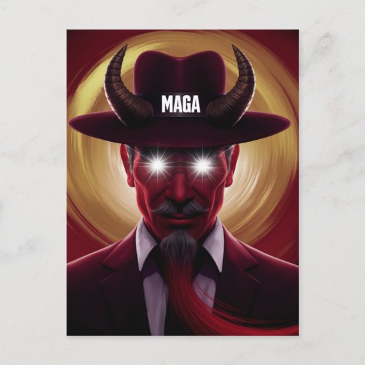 赤帽の悪魔 ポストカード (正面)