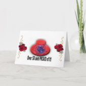 赤帽茶 招待状 (正面)