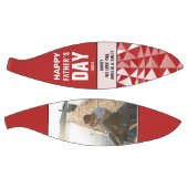 赤幾何学ダディーハッピーファーザーズデイフォトバス バスケットボール (パネル)