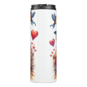 赤弓の不機嫌な猫 タンブラー (裏面)