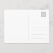 赤引越し案内葉書を引越した 案内ポストカード (裏面)