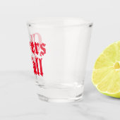 赤応援すべて ショットグラス (右)