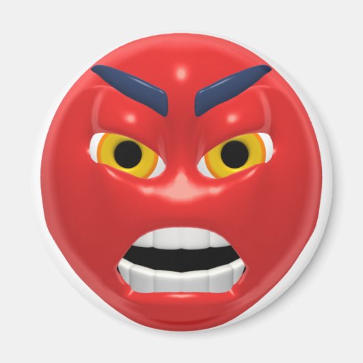 赤怒 マグネット (正面)