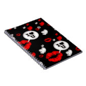 赤恋ハートと唇 ノートブック (右側)