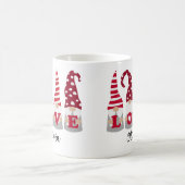 赤恋格言バレンタインデー名MUG コーヒーマグカップ (中央)