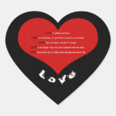 赤恋詩ハート ハートシール (正面)