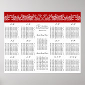 赤恋鳥座席順 ポスター (正面)