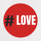 赤恋2024 ラベル (デザイン2)