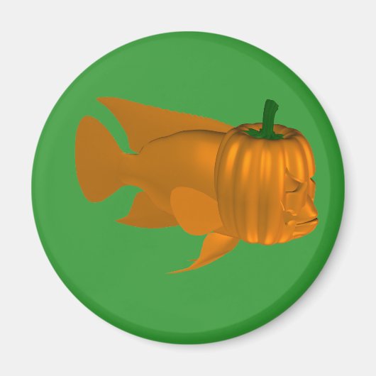 赤悪魔シクリッド マグネット (正面)