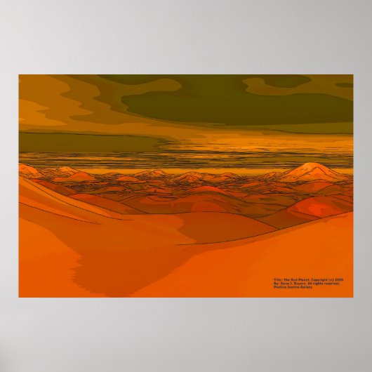 赤惑星 ポスター (正面)