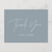 赤感謝していちゃんのシャワーモダンは ポストカード (正面)