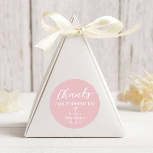 赤感謝していちゃんシャワーポップコーンでポッピング ラウンドシール