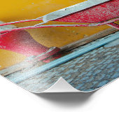 赤手車 フォトプリント            (角)