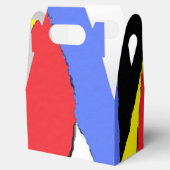 赤抽象芸術 フェイバーボックス (オープン)