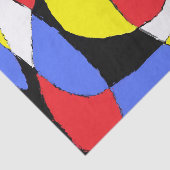 赤抽象芸術 薄葉紙 (詳細)