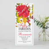 赤招待状 招待状 (スタンド正面)