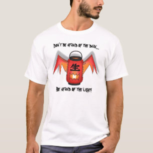 赤提灯お化け紙幽霊 Tシャツ