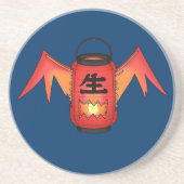 赤提灯紙幽霊 コースター (正面)