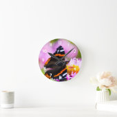 赤提督バタフライアクリル時計 ラウンド壁時計 (ホーム)