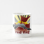 赤旗映画Productions©のマグ コーヒーマグカップ (中央)