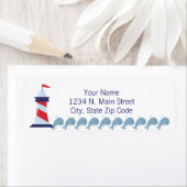 赤旗灯台 ラベル (インサイチュ)